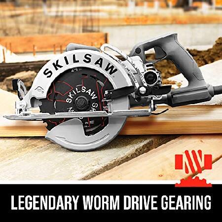 SKILSAW SPT77W-01 15-Amp 7-1/4-Inch Aluminum Worm Drive 丸ノコ