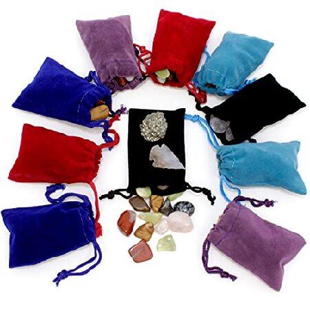 の割引クーポン (ダンシング ・ ベア)Dancing Bear Tumbled Rocks and Minerals Party Favor Bag Kit. Enough Stones， Pyrite， Arrowheads， ＆(並行輸入品)