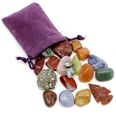 の割引クーポン (ダンシング ・ ベア)Dancing Bear Tumbled Rocks and Minerals Party Favor Bag Kit. Enough Stones， Pyrite， Arrowheads， ＆(並行輸入品)