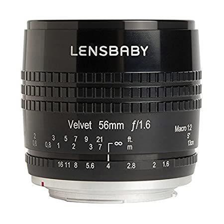 【使い勝手の良い】 Lensbaby LB-V56BN Fカメラ用 Nikon 56インチレンズ ベルベット デジタル一眼レフカメラ