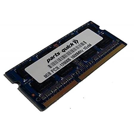 parts-quick HP elitebook 840 G2 DDR3L pc3l-12800 SODIMMラム用8ギガバイトメモリ