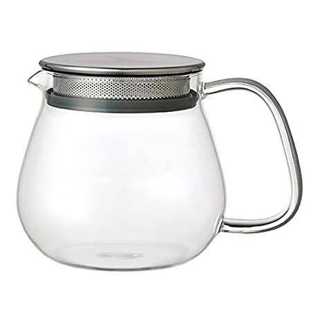 【並行輸入品】KINTO (キントゥー) UNITEA ワンタッチティーポット 460ml 8335 コーヒー、ティーカップ-キッチン、日用品、文具