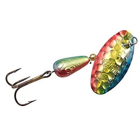 Panther Martin PMHMH_15_HRB Holy Hammered Spinner 魚ing Lure, Rainbow Brite スピナーベイト