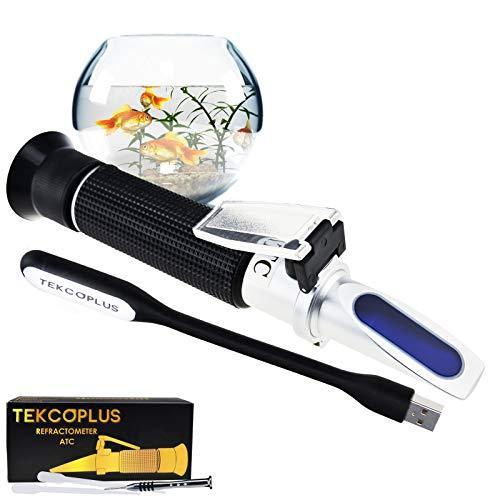 正規メーカー品 Professional Optics Salinity 0-10% Sea Water Refractometer ATC， Dual Scale