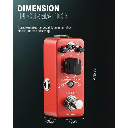 Donner オクターブピッチ エフェクター ギター モジュレーション Donner オクターブピッチ エフェクター ギター モジュレーション