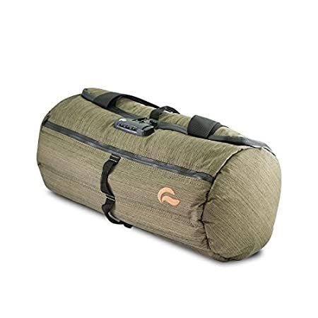 激安通販の Skunk Duffle bag Medium 16"- Smell Proof - With combo lock (Olive green, 16 バックパック、ザック