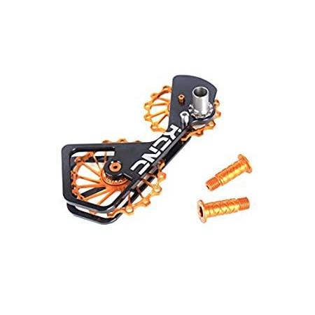 KCNC ディレイラープーリー ホイールシステム ロードサイクロクロス 自転車バイク OSPW オーバーサイズ シマノ デュラエース/ウルテグラ 6700 KCNC ロードサイクロクロス 自転車バイク OSPW オーバーサイズディレイラープーリーホイールシステム シマノ デュラエース⁄ウルテグラ  6700⁄6800⁄7800⁄7900⁄7970⁄9000⁄9070用 (ブラック)