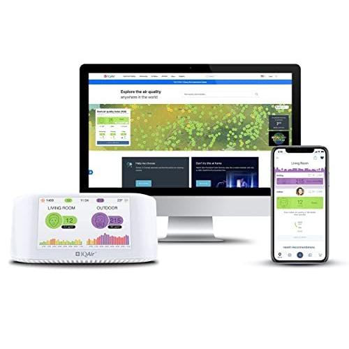 並行輸入品】IQAir 空気清浄機 AirVisual Pro 室内の空気環境を