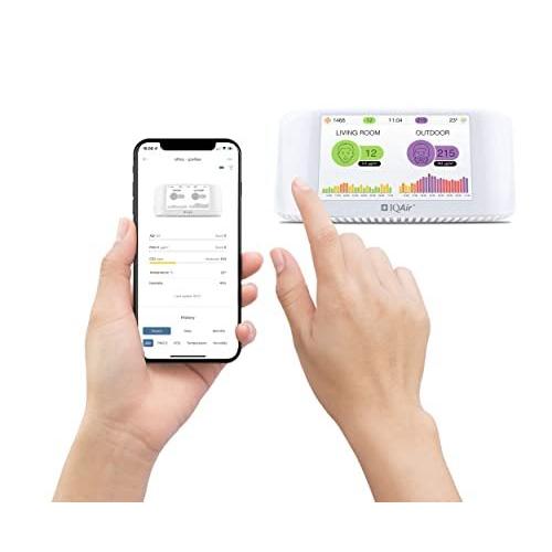 並行輸入品】IQAir 空気清浄機 AirVisual Pro 室内の空気環境を