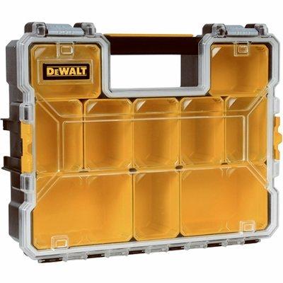 店舗良い 17.5 DeWalt in. secti 10 Plastic Organizer Storage H in. 4.5 x W in. 14 x L ツールボックス
