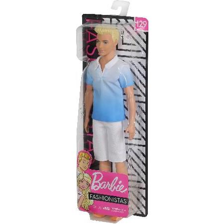 インショップ Barbie - Fashionistas Boy Doll 129 Wearing Blue Ombre Shirt (dwk44) /toys