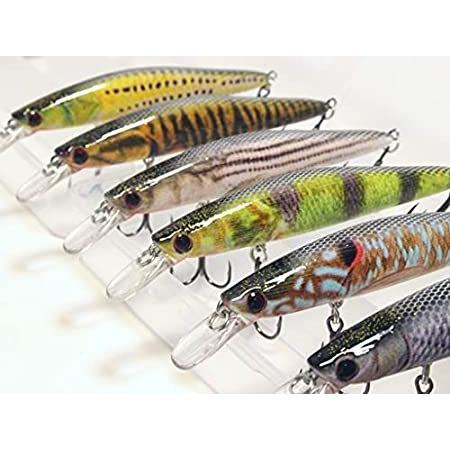 Wlure ミノー クランクベイト バス釣り用 バスルアー フィッシングルアー With タックルボックス B07krmd77n 海外輸入専門のhiroshop 通販 Yahoo ショッピング