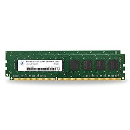 Adamanta 16GB (2x8GB) デスクトップメモリー アップグレードDDR3 DDR3L 1600MHz PC3-12800 Unbuff