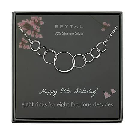 女性のための80歳の誕生日プレゼント スターリングシルバー 8円ネックレス 8十年ジュエリー 80歳 8円ネックレス 80歳 B07n1y43kgならショッピング ランキングや口コミも豊富なネット通販 更にお得なpaypay残高も スマホアプリも充実で毎日どこからでも気になる商品を