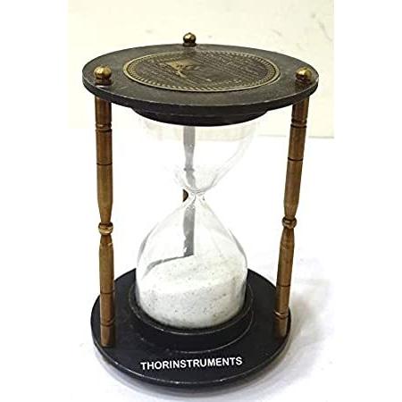 見事な創造力 アンティークノーティカルデスクトップタイタニック砂時計 ヴィンテージマリン卓上装飾ギフト 砂時計