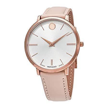 100 品質 腕時計 腕時計 レディース シルバーダイヤル クォーツ ウルトラスリム Movado 並行輸入 海外製 プレゼント おしゃれ 可愛い レディース レディース腕時計 Dagl Tg