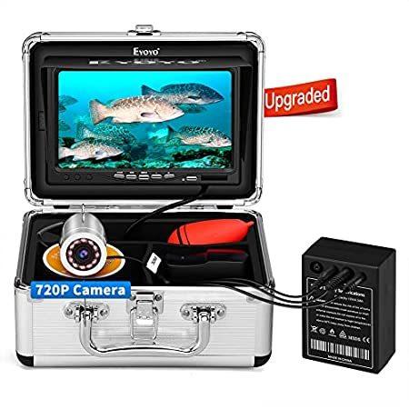 Eyoyo Underwater Fishing Camera， Ice Fishing Camera Portable Video Fish Fin