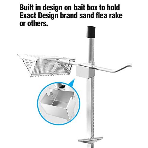 Exact Design サンドスパイク ベイトボックス付き 陽極酸化アルミニウム 砂ノミレークホルダー すべてが1つのソリューション B081p4r934 海外輸入専門のhiroshop 通販 Yahoo ショッピング