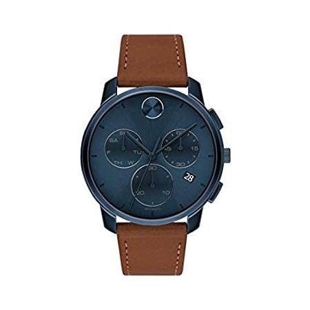 おまけ付 Movado 並行輸入 海外製 プレゼント おしゃれ かっこいい メンズ 腕時計 太字薄型クロノグラフクォーツ メンズウォッチ ブルーダイヤル メンズ腕時計 Www Reinnec Cl