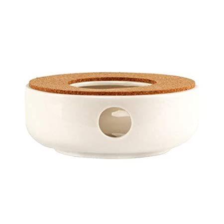 ティーセンター 【シルバープレート ⁄ ガラス】 15cm ティーポット敷