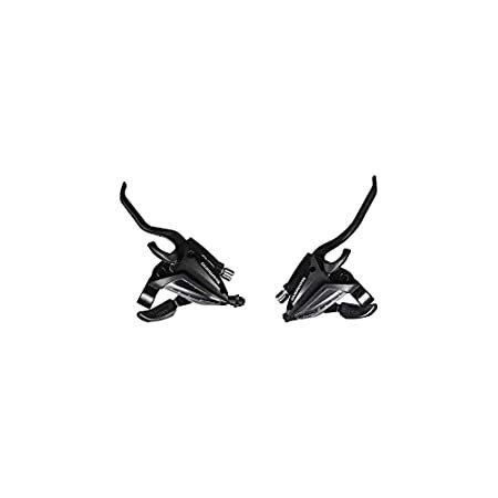シマノ ST-EF500-4 Bicycle Shift/Brake Lever Set - 3 x 7 Speed, EZ-Fire Plu Shimano ST-EF500 7-Speed Mountain Bike Right Brake⁄Shift Lever MTB 7S