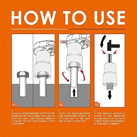 激安通販商品 Luckyway ツイストソケット5点セット ラグナットリムーバーエクストラクターツール メトリックボルトとラグナット抽出器ソケットツール