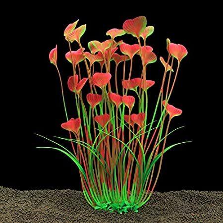 訳あり商品 アクアリウム用品 熱帯魚 ピンク 装飾オーナメント 水槽植物 16インチ 人工プラスチック 大型淡水水族館植物 並行輸入品 送料無料 人気 海外製 装飾 レイアウト用品 Www Radio10 Sr