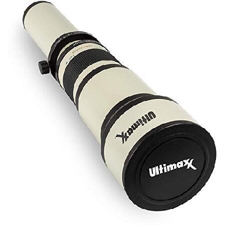 Ultimaxxのプロフェッショナル デラックス 650-1300mm (2X Converter1300-2600mm)マニュアルズームレンズキット Canon EOS 9000D 800D 760D 750D 700D 1300D 120｜hiro-s-shop｜03