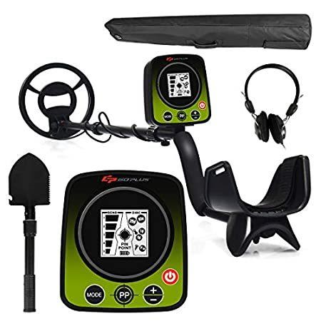 Goplus 金属探知機, 調整可能 High Accuracy ゴールド Detectors (41-52), 3 Audio Tone & DIS