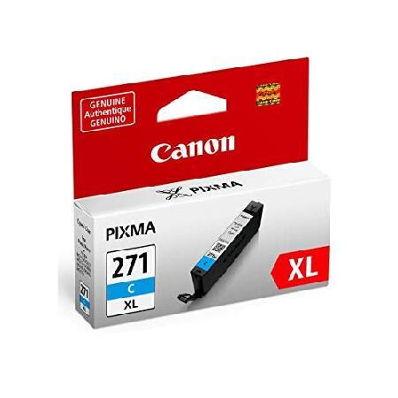 大型割引キャンペーン Canon 2 Pack CLI-271 XL Cyan インクタンク for Select PIXMA MG， TS Series プリンター - 10.8ml