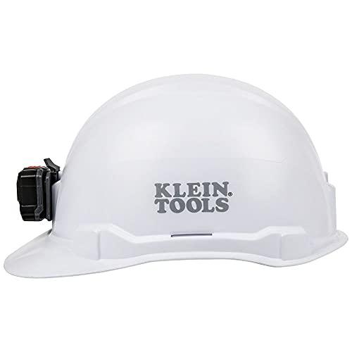 55％以上節約 Klein Tools ヘッドランプ 60107RL Hard Hat， Rechargeable ， Non-vented， Cap Style ホワイト