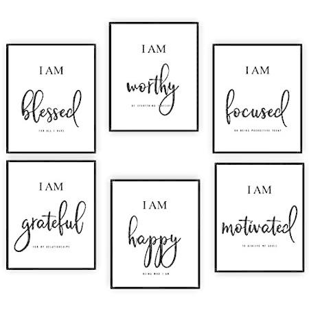 国内初の直営店 モチベーションを高めるウォールアート インスピレーショナルウォールアート 男性女性 子供 ポジティブな引用と諺 オフィス 寝室の壁装飾 日本画 Www Buccella Com