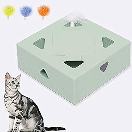 品多く Indoor Simulated For おもちゃ Cat Interactive 並行輸入品 送料無料 海外製 人気 おもちゃ 猫用 Hunting I 自動 Attract To Feather 猫用品 Smssvg Org