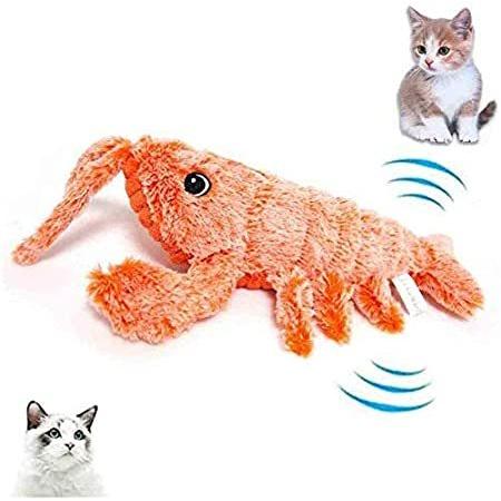 品質のいい 並行輸入品 送料無料 海外製 人気 おもちゃ 猫用 Electric おもち キッチン おもちゃ Catnip おもちゃ Cat Interactive Lobster Plush Simulation 猫用品 Icmcmasjid Org