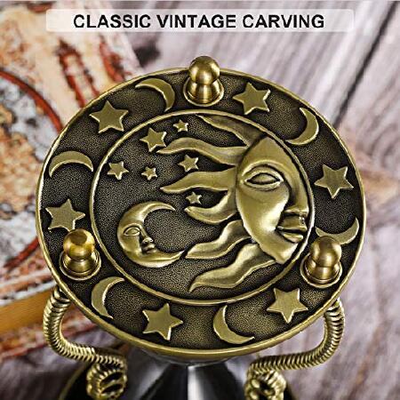 並行輸入品】SuLiao 砂時計 60分:太陽と月の刻印 真鍮砂時計 メタル