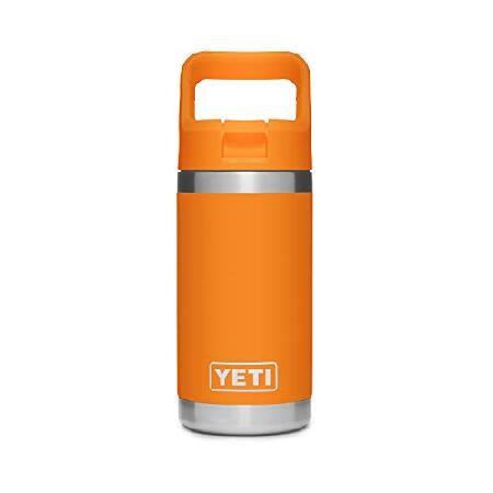 YETI Rambler Jr. 12 oz Kids Bottle, with Straw Cap, King Crab