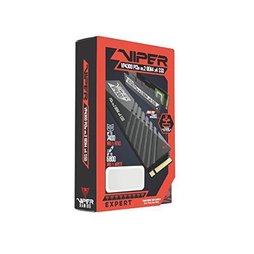 Patriot Memory Viper VP4300 1TB M.2 2280 PCIe Gen4 x 4 内蔵型SSD