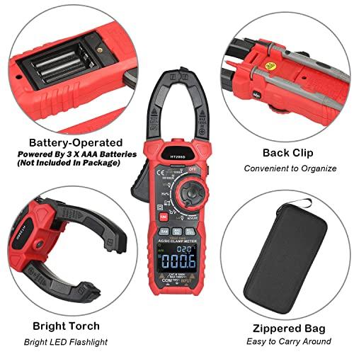 AC　DC　デジタル　Auto　Professional　Clamp　Meter　True　Range　1000A　RMS　Multimeter,