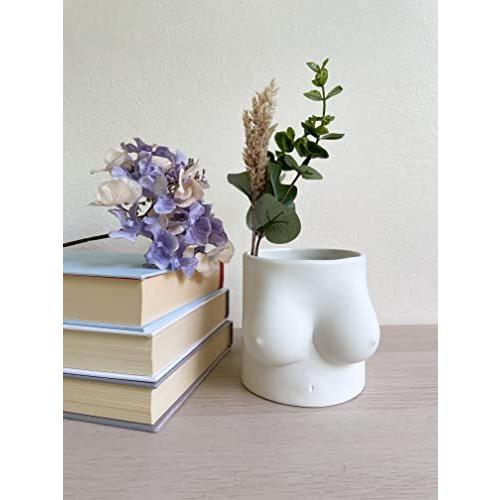 国産品 クラバ ホワイト 女性 ボディ花瓶 花瓶 花器 Www Votanistas Com