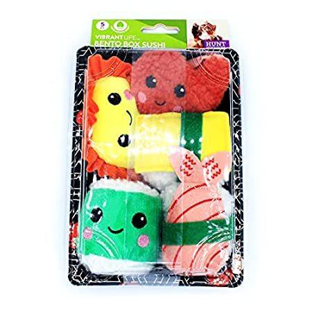 予約販売 おもちゃ Cat Sushi 5pc Box Bento Life Vibrant 並行輸入品 送料無料 海外製 人気 おもちゃ 猫用 猫用品