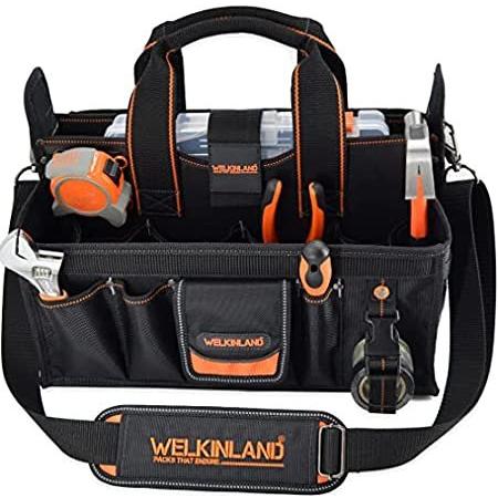 並行輸入品】ツールバッグ 19ポケット トート オーガナイザー 電気技師
