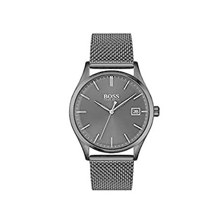 値段が激安 腕時計 メンズ かっこいい おしゃれ プレゼント 海外製 並行輸入 Boss メンズ Commissioner Quartz Watch With ステンレス スチール Strap ブラック 22 Model メンズ腕時計