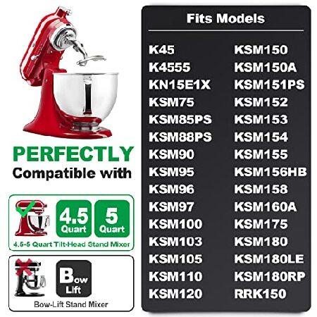 並行輸入品】Kitchenaid 4.5/5クォート交換用スパイラル生地