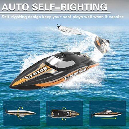 正規品 VOLANTEXRC Brushless Remote Control Boat VectorSR80 45MPH High-Speed RC Boats for Adults Ready to Run 防水 Design Fast RC Boat with Self-Rightin 【SKC9925399557】(35098円)