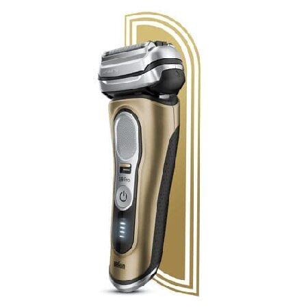 【即購入⭕️】 Braun 防水ホイルシェーバー Series 9 Pro 9419s Wet＆Dry Shave， 充電スタンド付属、ゴールド 【RIZ9317960528】(32950円)