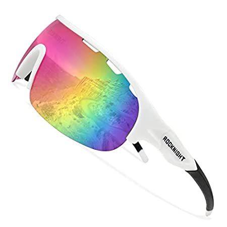 ROCKNIGHT HD Polarized Sports サングラス Cycling Driving Baseball Outdoor U