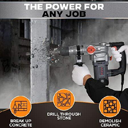Impact Rotary hammer Drill and Demolition Hammer 1INCH SDS