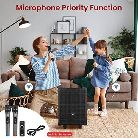 Pyle 8 ポータブル ワイヤレス Bluetooth スピーカー System Built :B0B4PQ55CK:海外輸入専門のHiroshop