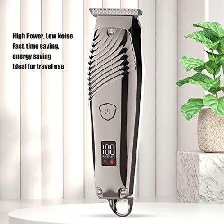 Electric ヘアトリマー バリカン ヘアクリッパー Men Beard Trimmer Male Beard Shaver コードレス Barber Clippers for Hair Cutting, Rechargeable 防水 3 Gui｜hiro-s-shop｜02