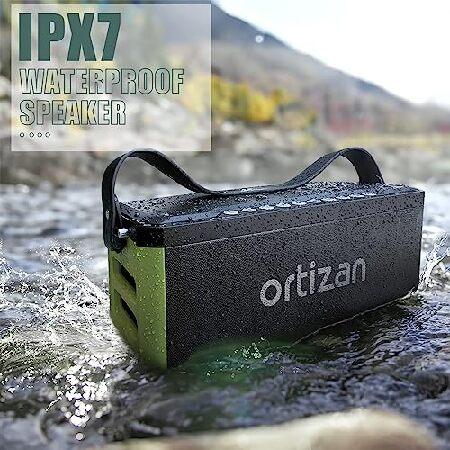 Ortizan ポータブル Bluetooth スピーカー Loud with Subwoofer， Bluetooth Ortizan ポータブル スピーカー Loud with Subwoofer，